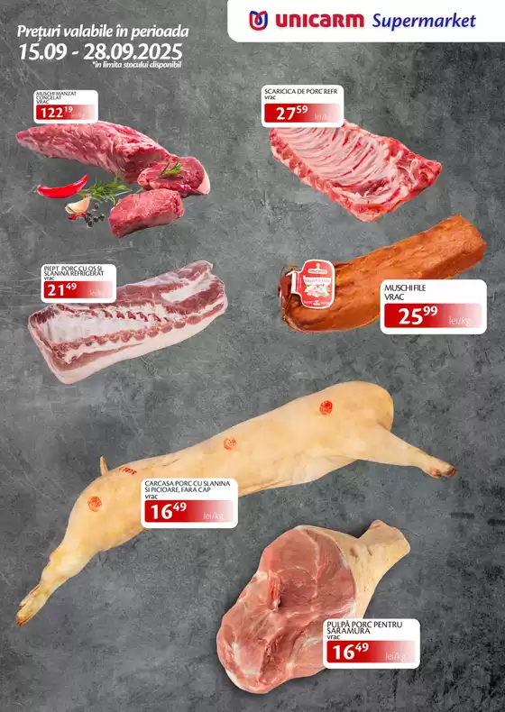 Catalog Unicarm Brașov | Totul la super-prețuri! | 2025-09-15T00:00:00.000Z - 2025-09-28T00:00:00.000Z