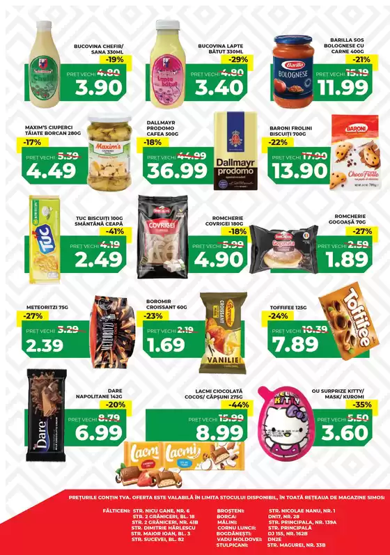 Reduceri grozave la produse selectate