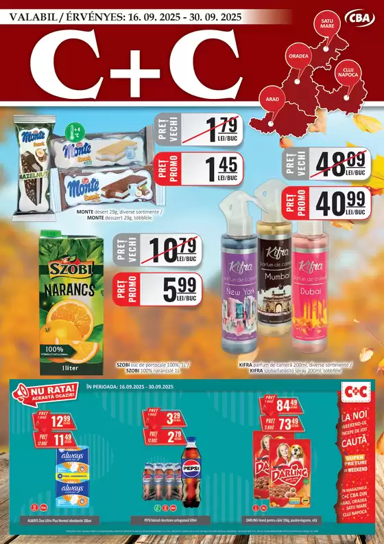 Catalog CBA București | Revista C+C2 Septembrie 2025 | 2025-09-16T00:00:00.000Z - 2025-09-30T00:00:00.000Z