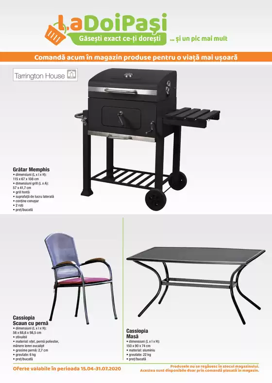 Catalog La Doi Pasi Ocna Mureș | Oferte de top pentru toți vânătorii de chilipiruri | 2025-09-16T00:00:00.000Z - 2025-09-30T00:00:00.000Z