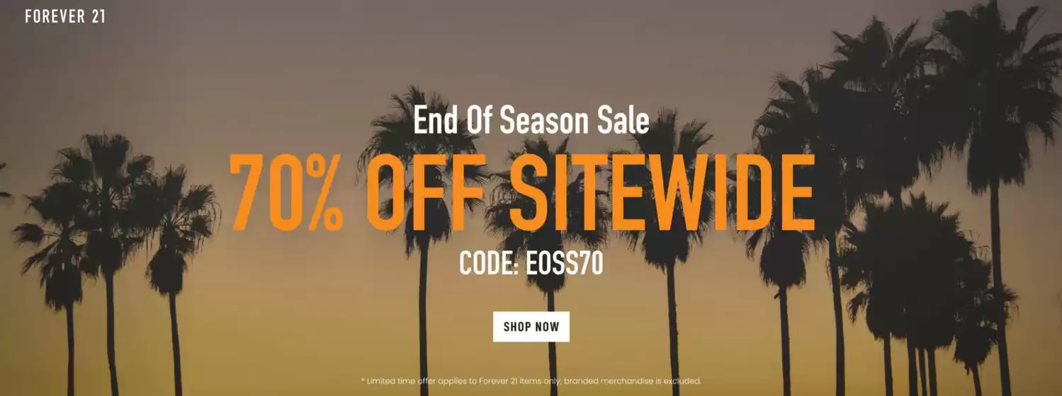 End Of Season Sale