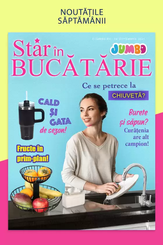 Catalog Jumbo Pantelimon | Star in bucatarie! | 2025-09-17T00:00:00.000Z - 2025-09-30T00:00:00.000Z