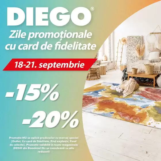 Zile promoționale cu card de fidelitate