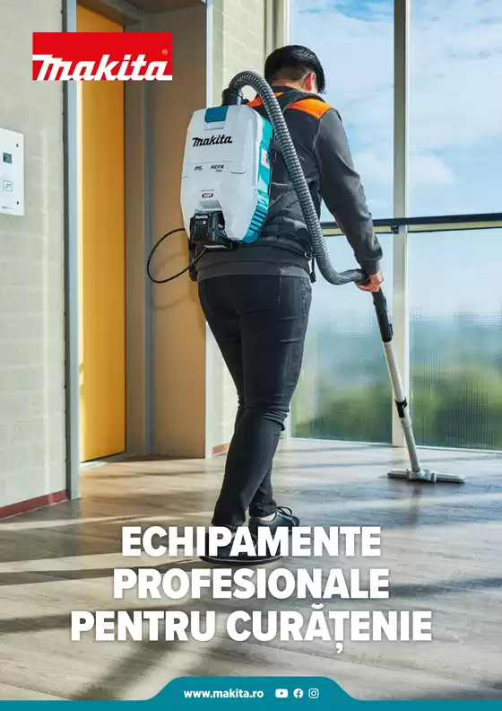 ECHIPAMENTE PROFESIONALE PENTRU CURĂŢENIE