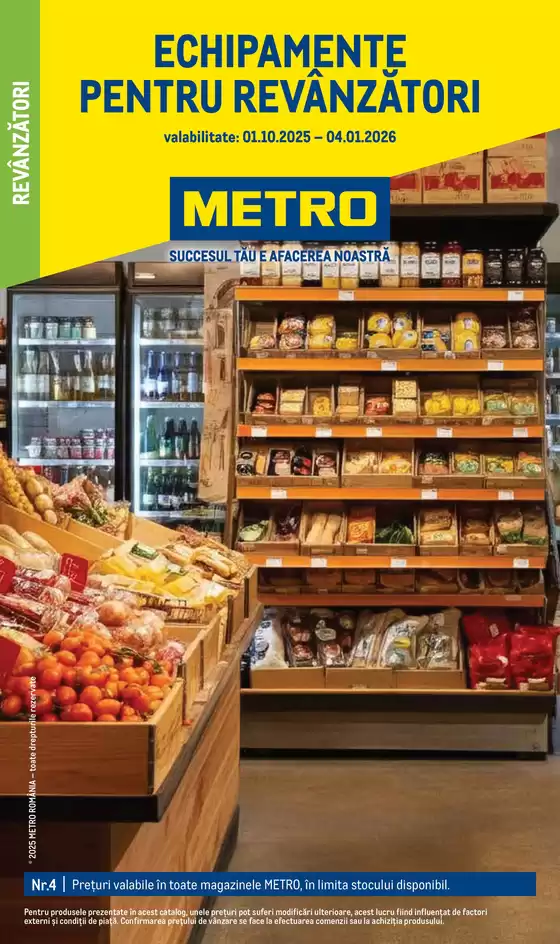 Catalog Metro Avrig | Echipamente pentru magazinul tău | 2025-10-01T00:00:00.000Z - 2026-01-04T00:00:00.000Z