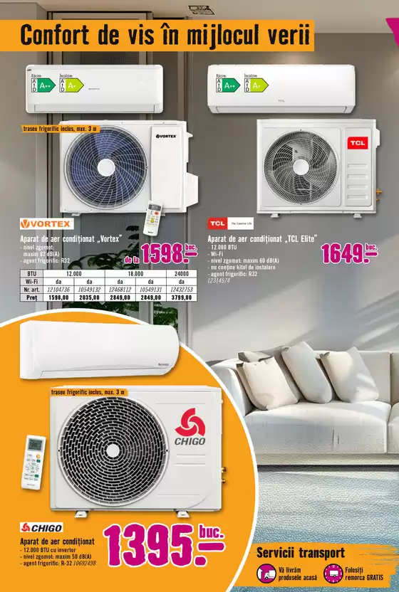 HORNBACH RO Catalogul special de climatizare