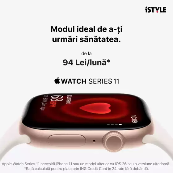 Apple Watch Promoție