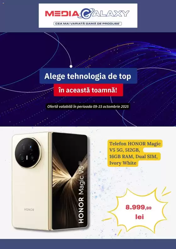 Catalog Media Galaxy București | Alege tehnologia de top în această toamnă! | 2025-10-09T00:00:00.000Z - 2025-10-15T00:00:00.000Z