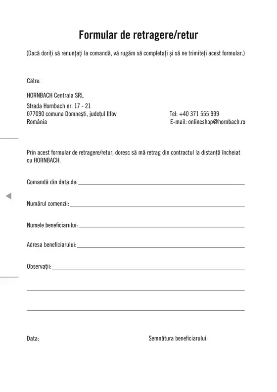 formular de retragere retur hornbach1