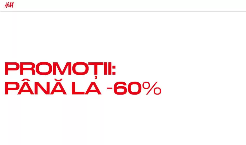 Catalog H&M București | Promoții Până la -60% | 2025-10-13T00:00:00.000Z - 2025-10-17T00:00:00.000Z