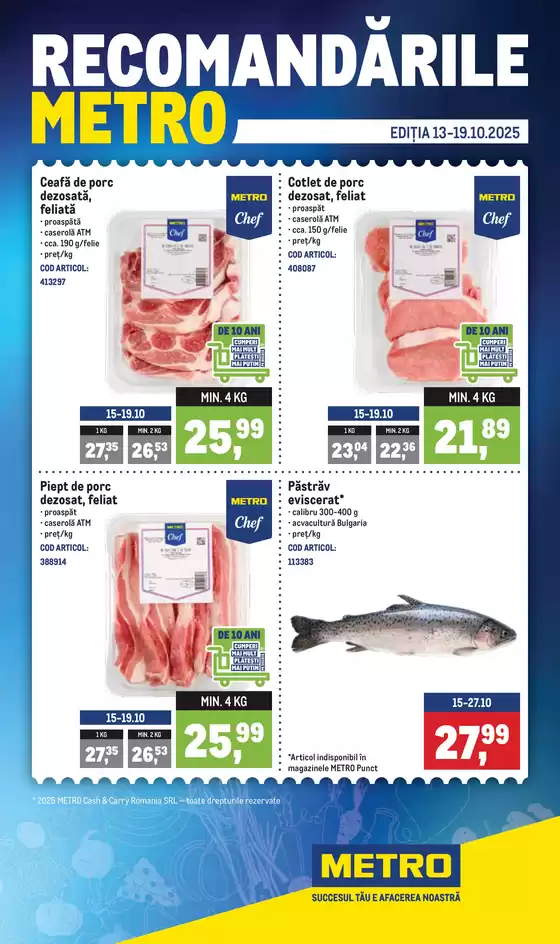Catalog Metro Anina | Recomandările METRO | 2025-10-13T00:00:00.000Z - 2025-10-20T00:00:00.000Z