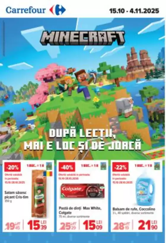 Catalog Carrefour Drobeta-Turnu Severin | Reduceri și promoții | 2025-10-15T00:00:00.000Z - 2025-10-29T00:00:00.000Z