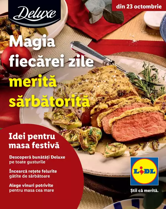 Catalog Lidl Drobeta-Turnu Severin | Deluxe | 2025-10-15T00:00:00.000Z - 2025-12-31T00:00:00.000Z