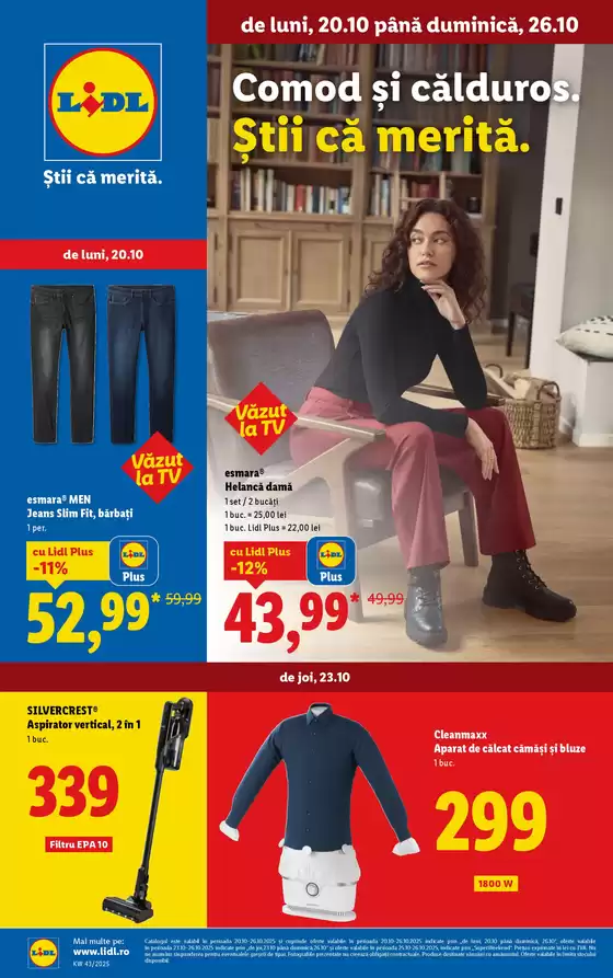 Catalog Lidl Drobeta-Turnu Severin | Oferte noi de descoperit | 2025-10-15T00:00:00.000Z - 2025-10-26T00:00:00.000Z