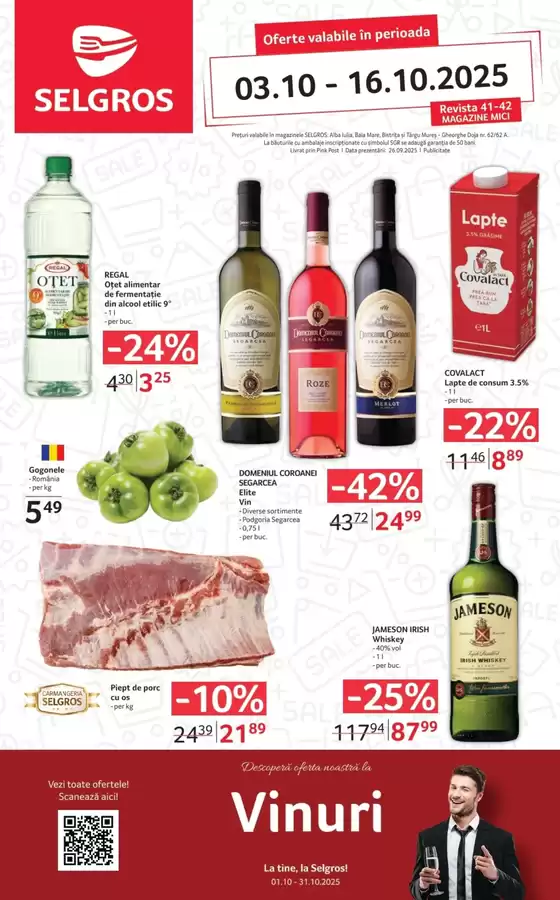 Catalog Selgros București | MAGAZINE MICI | 2025-10-16T00:00:00.000Z - 2025-10-30T00:00:00.000Z