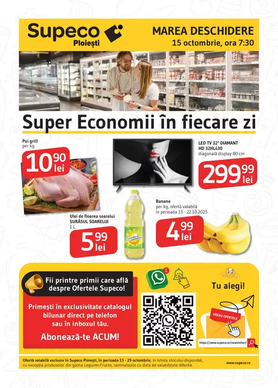 Catalog Supeco Craiova | Gamă largă de oferte | 2025-10-16T00:00:00.000Z - 2025-10-30T00:00:00.000Z