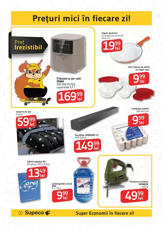 Gamă largă de oferte