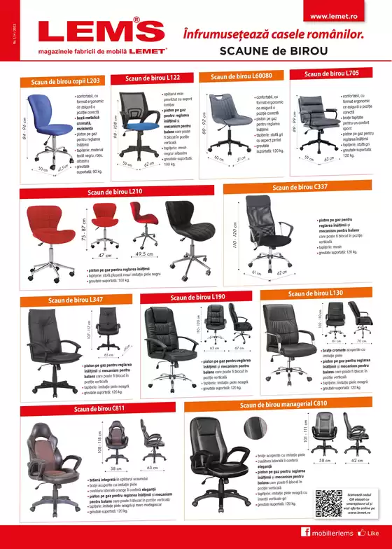 Catalog Lems Cluj-Napoca | 14 Lems Pliant Scaune Birou FV A2 | 2025-10-17T00:00:00.000Z - 2025-10-31T00:00:00.000Z