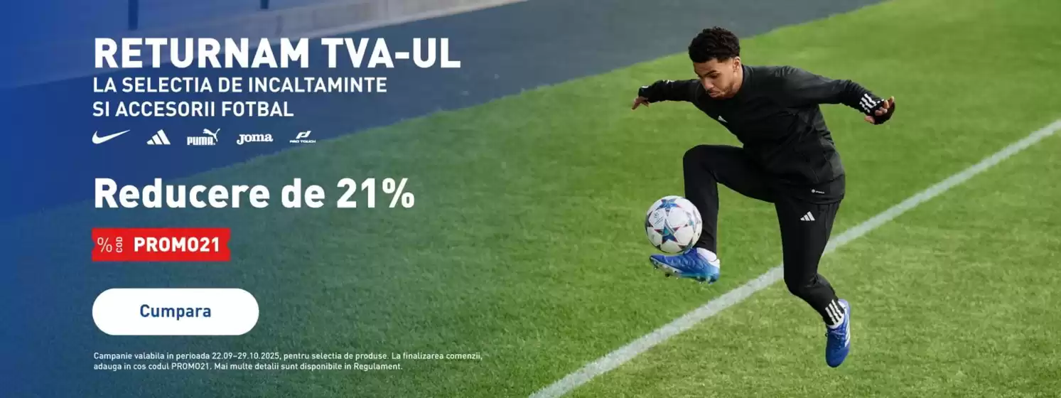 Catalog Intersport Brăila | Reducere de 21% | 2025-10-17T00:00:00.000Z - 2025-10-29T00:00:00.000Z
