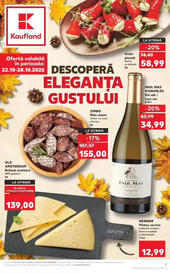 Catalog Kaufland Pitești | Cele mai bune chilipiruri ale noastre | 2025-10-19T00:00:00.000Z - 2025-11-02T00:00:00.000Z