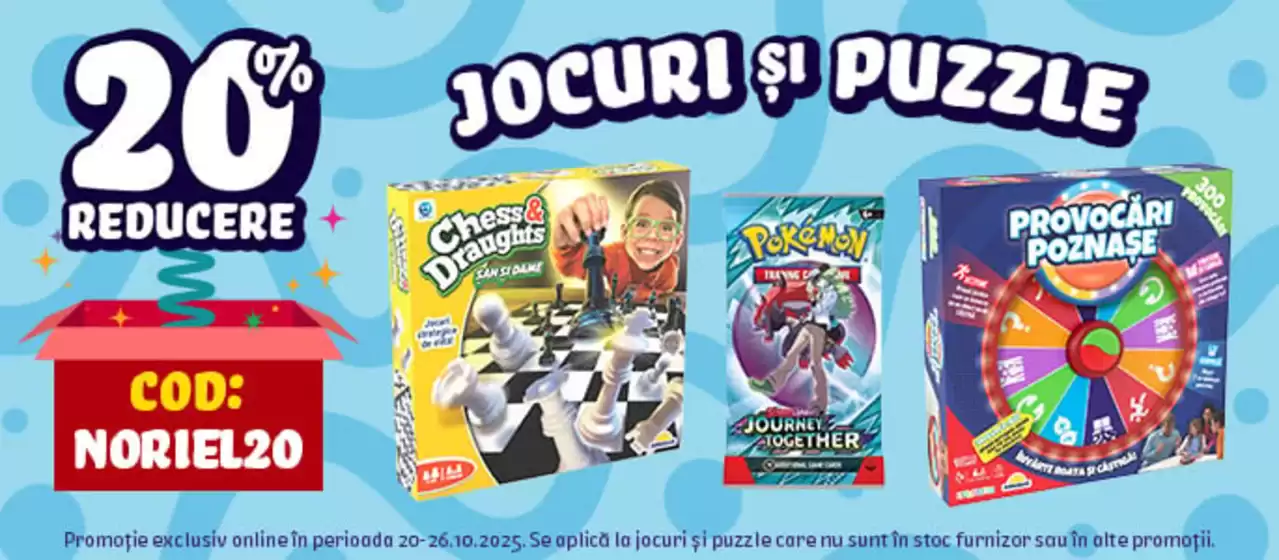 Catalog Noriel Onești | Noriel Promoție | 2025-10-20T00:00:00.000Z - 2025-10-26T00:00:00.000Z