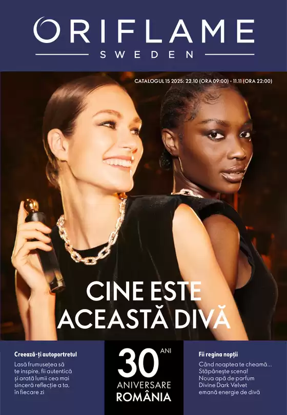 Catalog Oriflame Iași | CINE ESTE ACEASTĂ DIVĂ | 2025-10-22T00:00:00.000Z - 2025-11-11T00:00:00.000Z