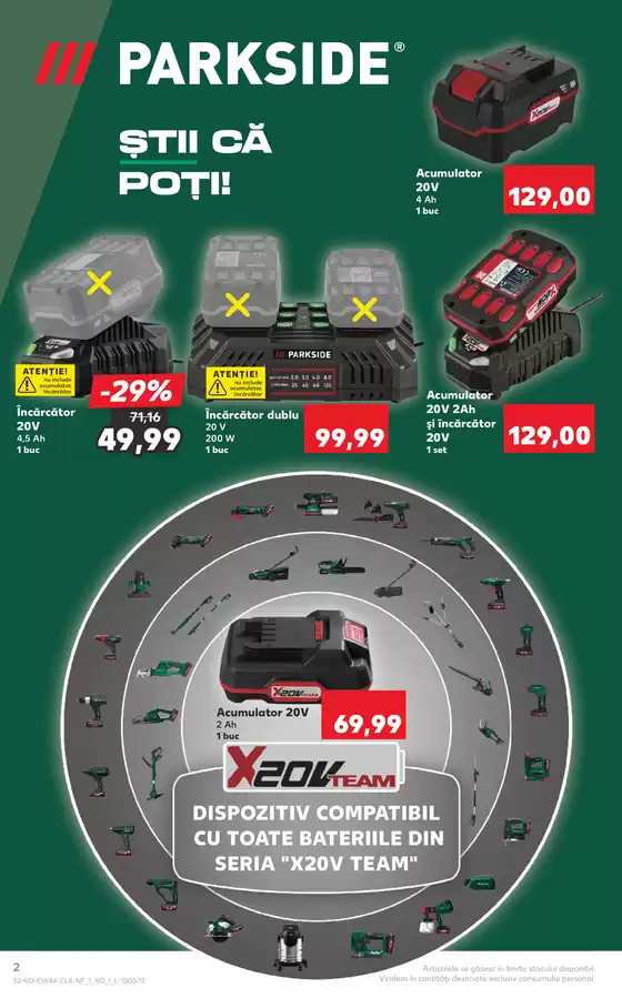 Promoții speciale actuale