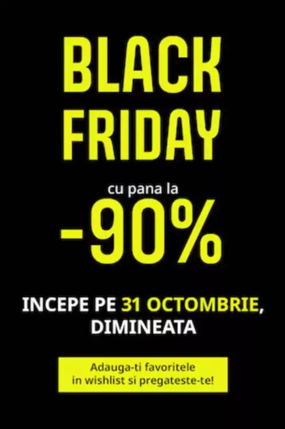 Catalog Fashion Days Sibiu | BLACK FRIDAY PANA LA -90% | 2025-10-31T00:00:00.000Z - 2025-11-05T00:00:00.000Z