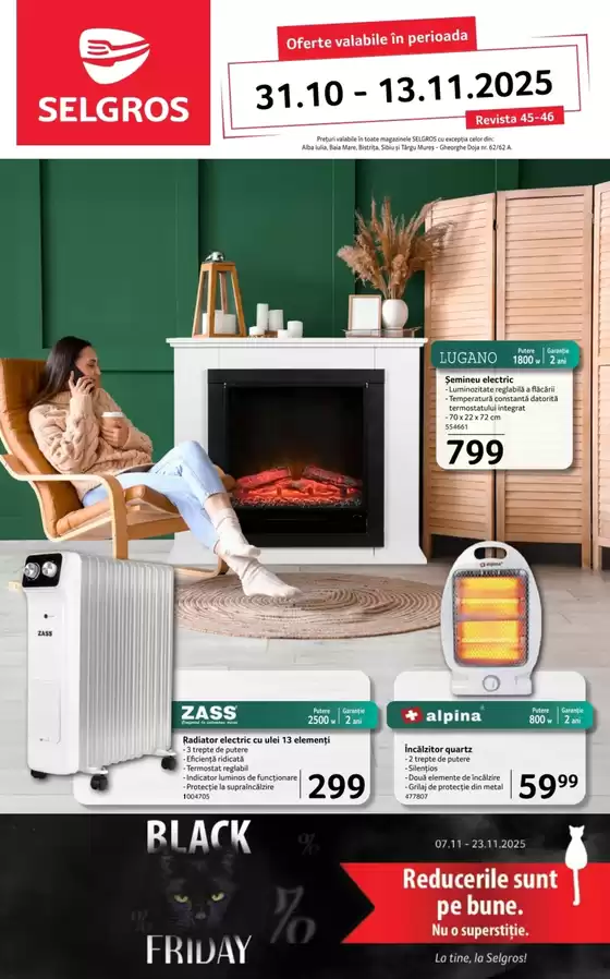 Catalog Selgros Iași | NONFOOD | 2025-10-31T00:00:00.000Z - 2025-11-13T00:00:00.000Z