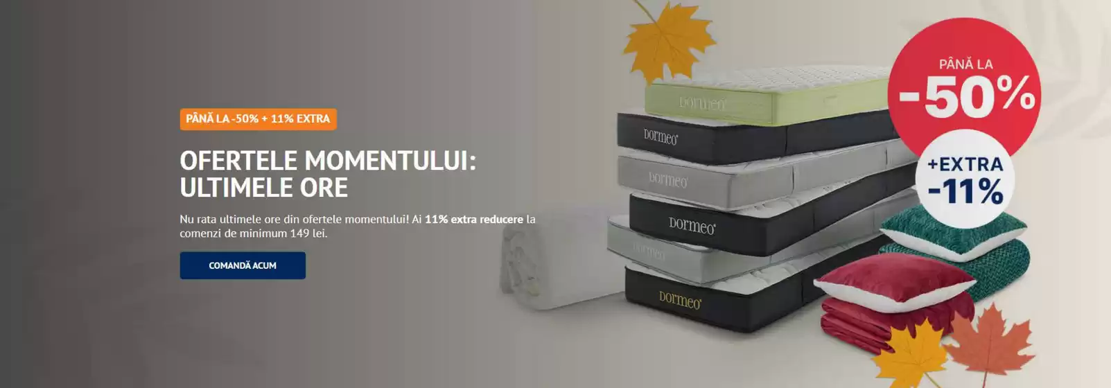 OFERTELE MOMENTULUI: ULTIMELE ORE