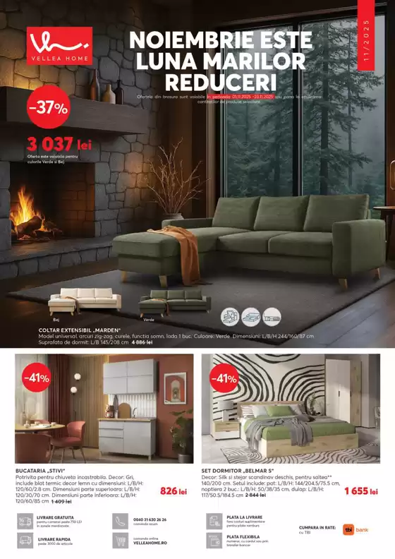 Catalog Mobila Videnov | Pliant NOIEMBRIE 2025 | 2025-11-03T00:00:00.000Z - 2025-11-30T00:00:00.000Z