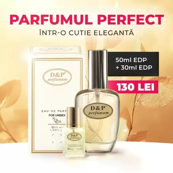 Catalog D&P Parfum Găești | Oferte Parfumuri - Pachete Promoționale | 2025-11-04T00:00:00.000Z - 2025-11-17T00:00:00.000Z
