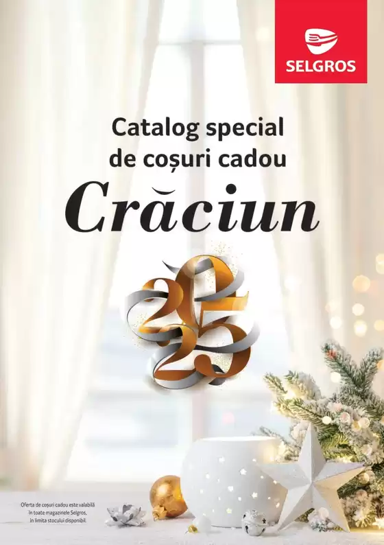 Catalog Selgros Cernavodă | COȘURI CADOU DE CRĂCIUN | 2025-11-05T00:00:00.000Z - 2025-11-19T00:00:00.000Z