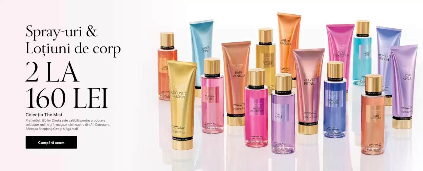 Catalog Victoria's Secret Constanța | Victoria's Secret Promoție | 2025-11-06T00:00:00.000Z - 2025-11-19T00:00:00.000Z