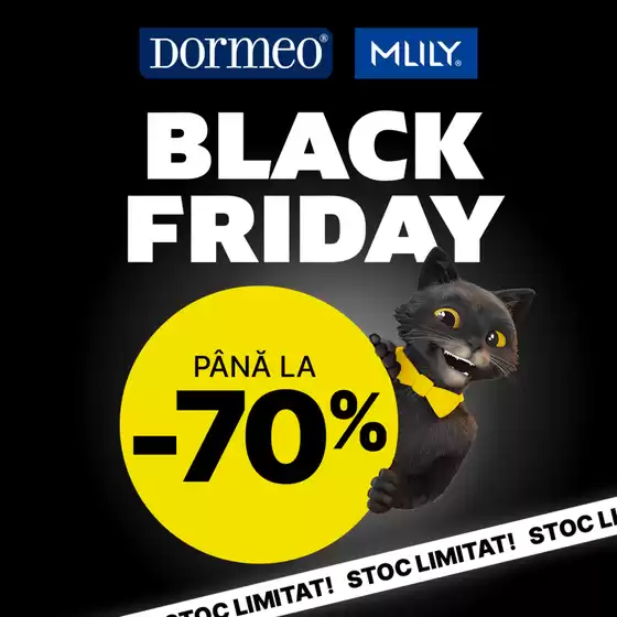 Catalog Dormeo București | Black Friday | 2025-11-06T00:00:00.000Z - 2025-11-11T00:00:00.000Z