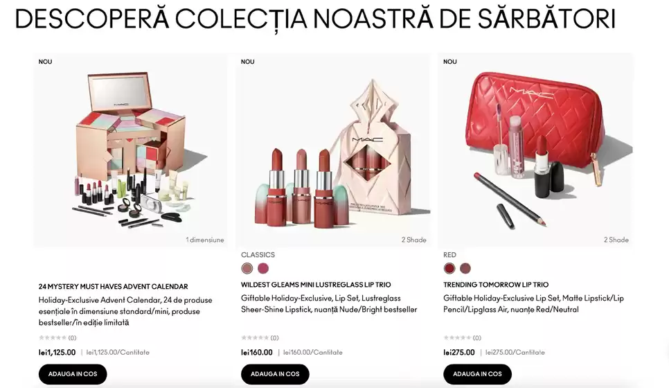 Catalog MAC Cosmetics Ștefănești (AG) | Descoperă colecția noastră de sărbători | 2025-11-07T00:00:00.000Z - 2025-11-19T00:00:00.000Z