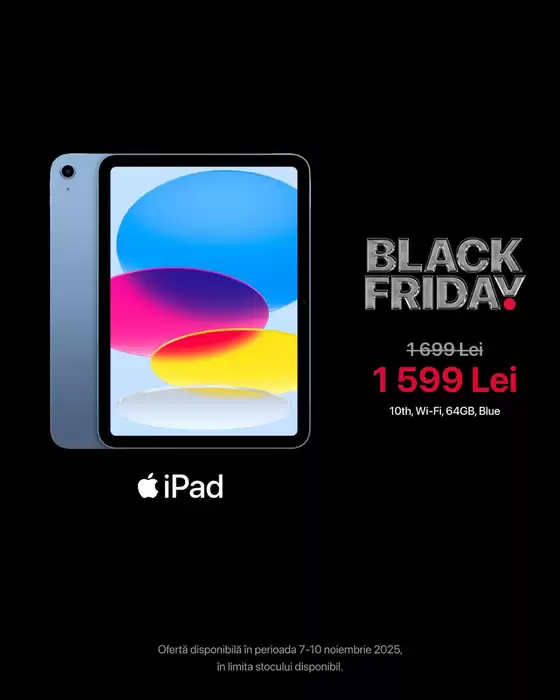 Catalog iSTYLE Sibiu | iSTYLE Black Friday | 2025-11-07T00:00:00.000Z - 2025-11-10T00:00:00.000Z