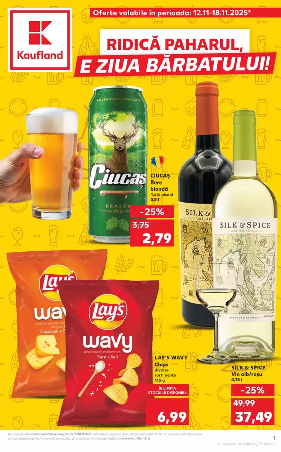 Catalog Kaufland Țăndărei | Cele mai bune chilipiruri ale noastre | 2025-11-12T00:00:00.000Z - 2025-11-18T00:00:00.000Z