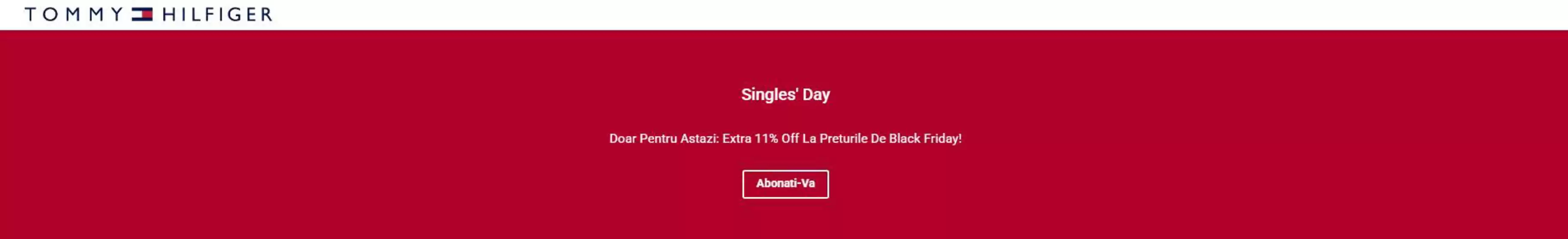 Catalog Tommy Hilfiger | Singles' Day | 2025-11-11T00:00:00.000Z - 2025-11-11T00:00:00.000Z