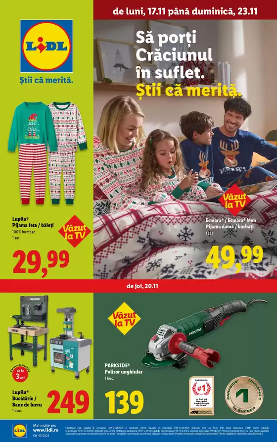 Catalog Lidl Hârșova | Oferte speciale atractive pentru toți | 2025-11-12T00:00:00.000Z - 2025-11-23T00:00:00.000Z