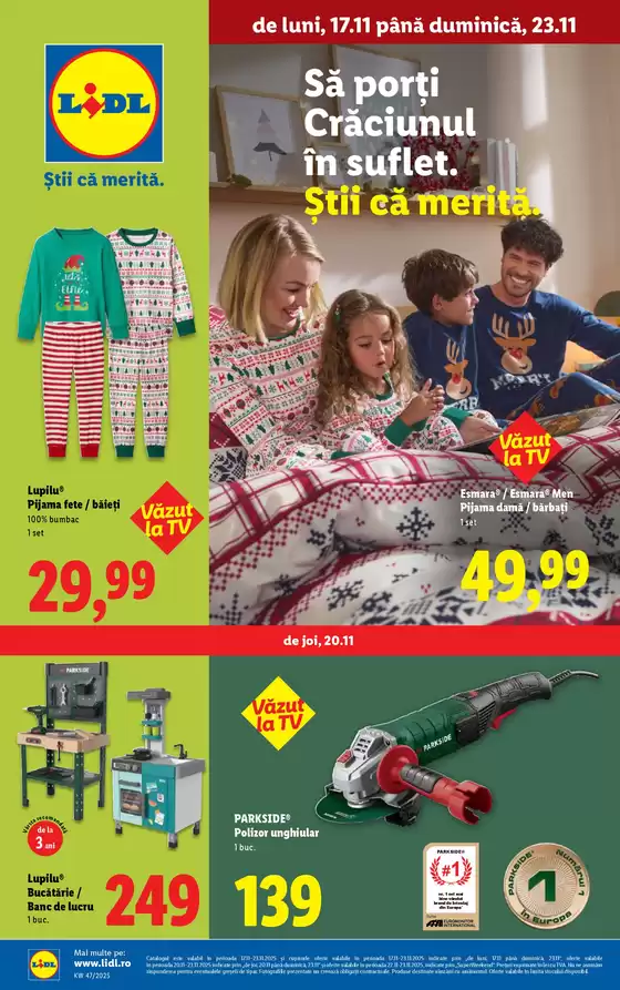 Catalog Lidl Satu Mare | Oferte de top pentru cei care economisesc | 2025-11-12T00:00:00.000Z - 2025-11-23T00:00:00.000Z