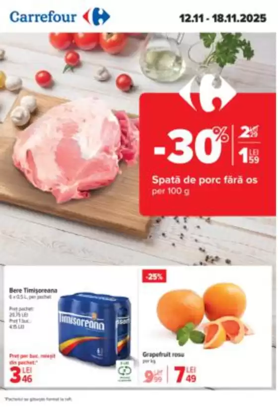 Catalog Carrefour Medgidia | Reduceri și promoții | 2025-11-12T00:00:00.000Z - 2025-11-18T00:00:00.000Z