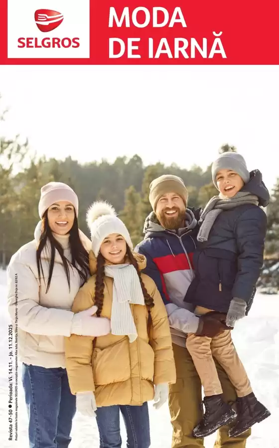 Catalog Selgros Medgidia | MODĂ DE IARNĂ | 2025-11-14T00:00:00.000Z - 2025-12-11T00:00:00.000Z