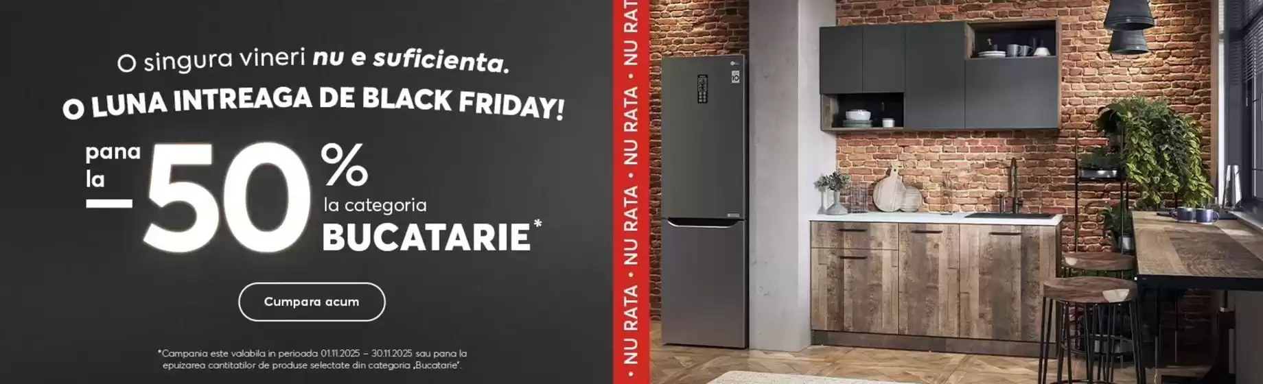Catalog Mobila Videnov Timișoara | O LUNA INTREAGA DE BLACK FRIDAY! | 2025-11-17T00:00:00.000Z - 2025-11-30T00:00:00.000Z
