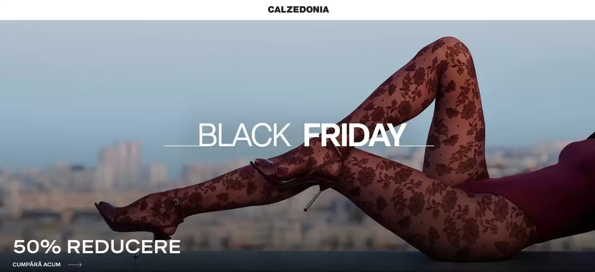 Catalog Calzedonia Gheorgheni | BLACK FRIDAY 50% REDUCERE | 2025-11-25T00:00:00.000Z - 2025-11-28T00:00:00.000Z