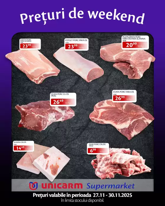 Catalog Unicarm | Prețuri de weekend! | 2025-11-25T00:00:00.000Z - 2025-11-30T00:00:00.000Z
