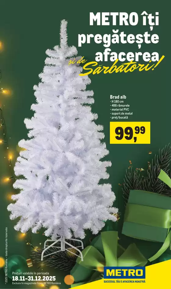 Catalog Metro Brăila | Reduceri și promoții | 2025-11-18T00:00:00.000Z - 2025-12-31T00:00:00.000Z