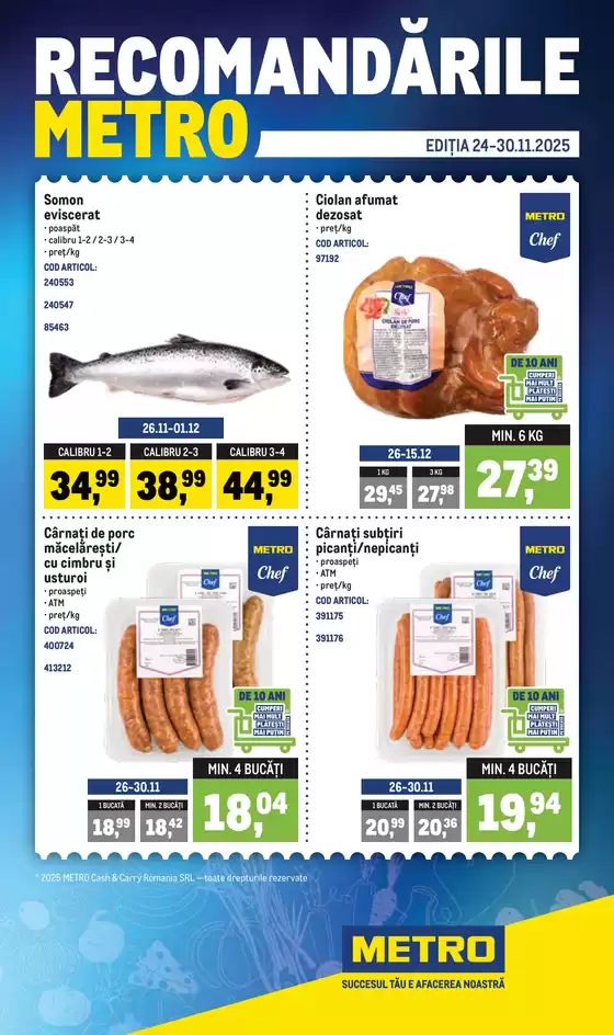 Catalog Metro Brăila | Descoperiți oferte atractive | 2025-11-24T00:00:00.000Z - 2025-12-15T00:00:00.000Z