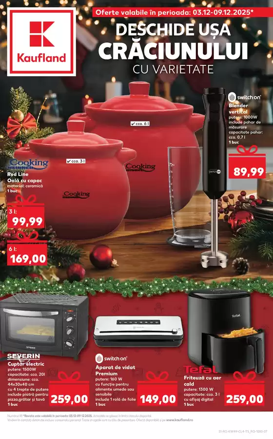 Catalog Kaufland Bacău | Descoperiți oferte atractive | 2025-12-03T00:00:00.000Z - 2025-12-09T00:00:00.000Z