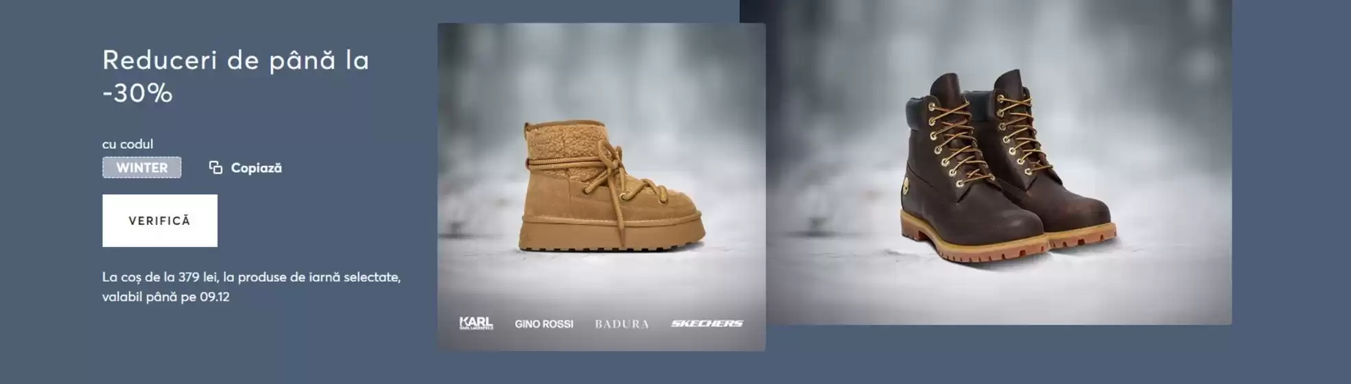 Catalog Epantofi | Reduceri de până la -30% | 2025-12-03T00:00:00.000Z - 2025-12-09T00:00:00.000Z